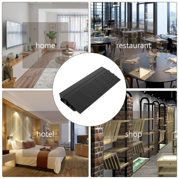 LIFKOME Threshold Ramps For Doorways 0.8 Inch Rise Wheelchair Ramp Adjustable Cuttable For Doorways Curb Sweeper Power Scooters Bathroom