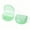 Green with Glitter, variant on Retainer Case, Compatible with Invisalign, Aligner Case with Vent Holes, Mouth Guard Case Orthodontic Storage Container, Purple with Glitter