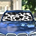 thumbnail image 3 of Iauyy Foldable Windshield Sun Shade for Cars, Interior Sun Protection for car UV Protection for Sedan/SUV/Truck, (S/M/L) Cow Pictures, 3 of 8