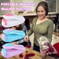 thumbnail image 3 of Mini Portable Heat Sealing Machine Sealer Seal Machine Plastic Impulse X1 T2K9, 3 of 8