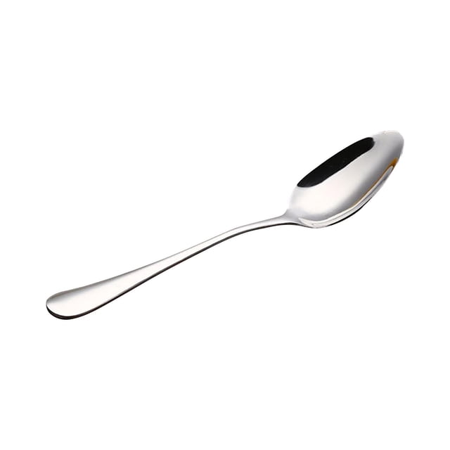 Dvkptbk Stainless Steel Dinner Spoons,Spoons Silverware,Table Soup Spoons Set,Mirror Finish & Dishwasher Safe.