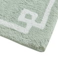 thumbnail image 4 of Madison Park Evan High Pile Cotton Tufted Bath Rug, 24x44" - Seafoam, 4 of 4