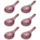 thumbnail image 1 of 6X Cuchara de Madera de Teca Cuchara de Arroz de Madera Maciza Natural de Arroz de Madera Cuchara, 1 of 6