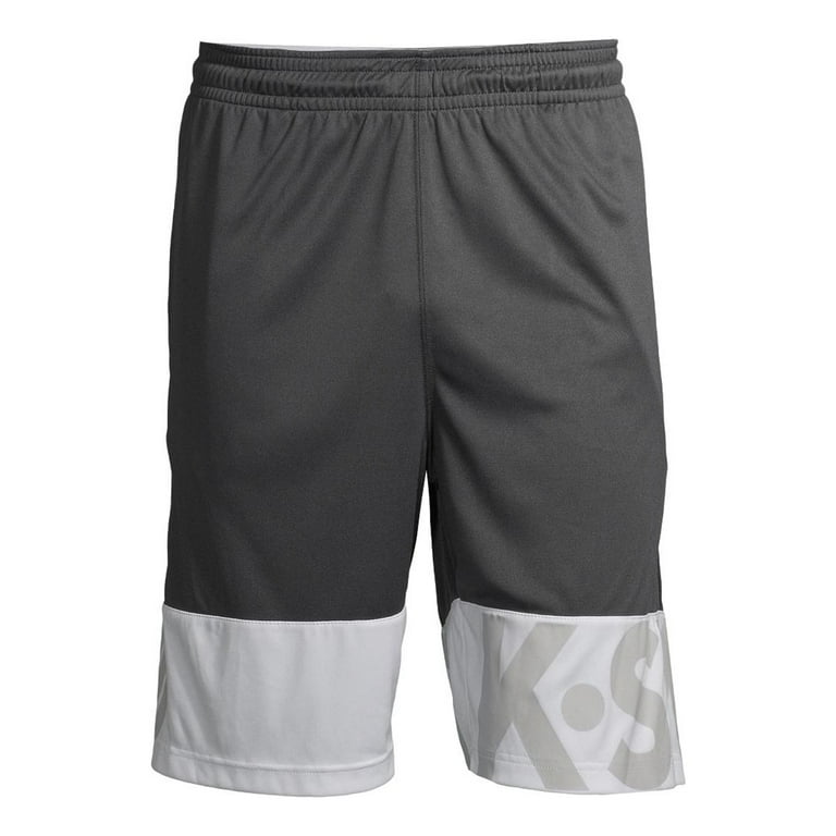 Black basketball sales shorts walmart