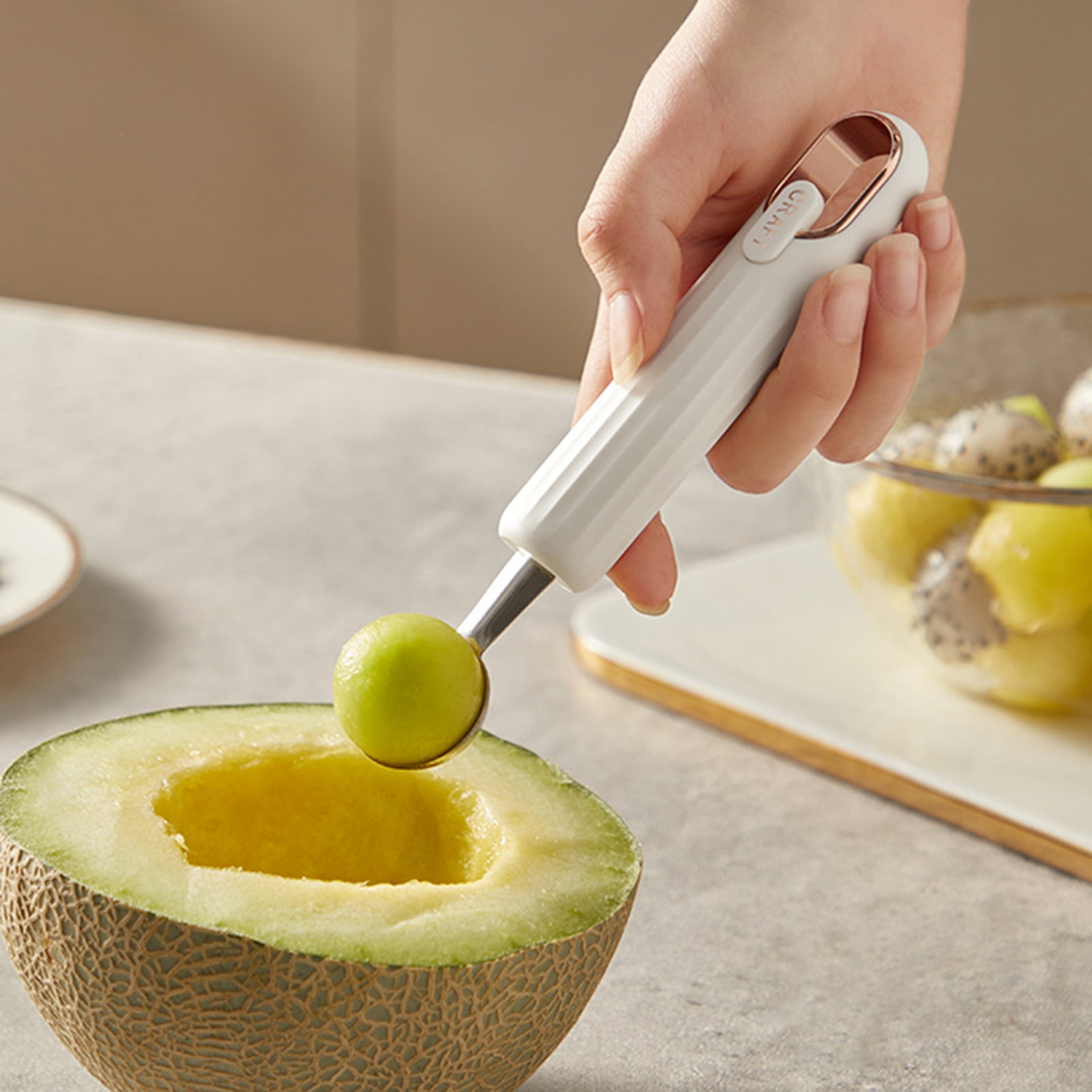 Limei Fruit Baller Scoop Make Fruit Balls Smooth Edge Antideformed