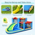 thumbnail image 2 of Infans Inflatable Kids Water Slide Outdoor Indoor Slide Bounce Castle with 480W Blower, 2 of 7