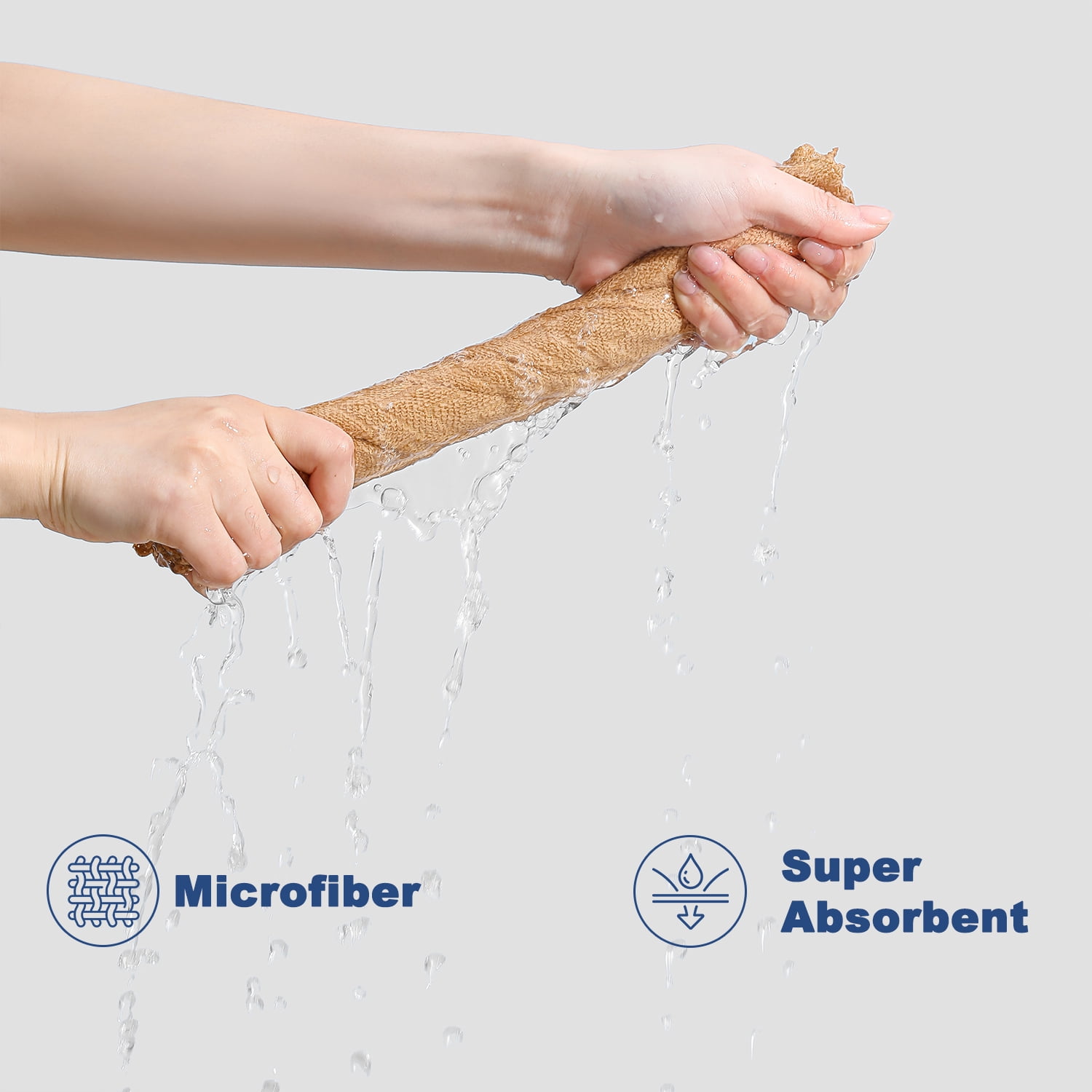 Beartech Microfiber Cleaning Cloth Roll,80 Pack Cleaning Towels,Lint Free Rags Paper Towels & Tear Away Reusable Towels,Washable Shop Rags wipe Cloth,Wash Cloths Dish Rags for Car Kitchen Window