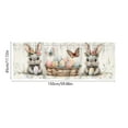 thumbnail image 3 of Wooowa Easter Window Valance with Egg Print, Washable Curtain for Kitchen Living Room Bathroom, Decorative Drapes for Home Window and Seasonal Interior Styling, 3 of 9