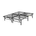 thumbnail image 1 of Hometrends Convertible 2 in 1 Platform Bed Frame, 1 of 9