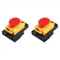 thumbnail image 1 of 2X Interruptor Electromagnético KJD12 KJD12 16A 220V Magnético Impermeable A Prueba de Explosiones con Botón de Parada de Emergencia, 1 of 5