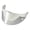 Clear Silver, variant on Visor for MT KRE+,  KRE+S, V29 Helmet Face Shield Tinted Lens Accessories