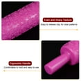 thumbnail image 4 of Patrón Relieve Rodillo Pasador 14.57 x 1.97 Rosa Corazón 3D Patrón PP Plástico Anti-Adherente Relieve Texturizado Rodillo Pasadores para Hornear Galletas Fondant, Rojo, 4 of 6