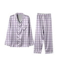 thumbnail image 6 of Family Christmas Pajamas Matching Sets Silk Casual Matching Set for Family, 6 of 8
