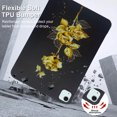 thumbnail image 4 of TECH CIRCLE Case for iPad Air 11 Inch M2 2024,Ultra Slim Thin Lightweight Elegant Pattern Soft TPU Anti-Scratch Protective Back Cover Case for iPad Air 6th Generation 11 Inch M2 2024,Gold Butterfly, 4 of 7