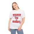 thumbnail image 3 of DJH Apparel | WISCONSIN Fan and Graduate Sports Athletic Unisex T-Shirt, 3 of 5