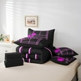 thumbnail image 4 of YST Hot Pink Badminton Comforter Set, 7-Piece, Sports Theme, King Size, 4 of 4