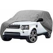 Auto Cover - 1 Layer Dust Cover - Lowest Price - Ready-Fit Semi Glove Fit fro SUV, Van, and Truck - Fits up to 222 Inches by OxGord