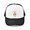 Black/White, variant on - Canadian Chick - Adjustable Unisex Printed Trucker Hat with Mesh Back