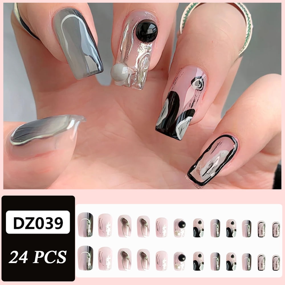 Amazon.com: Vishine Classic Gray Serie Gel Nail Polish Set - 6 Different  Gray Shades Glitter Gel Polish Kit Popular Nail Art Design Soak Off LED  Lamp Nail Polish Gel Manicure Kit :