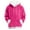 02# Hot Pink, variant on Qwertyu Hoodies for Women Christmas Santa Hoodie with White Faux Fur Trim Cozy & Festive Pullover Sweatshirt Trendy Warm Hooded Sweater for Holiday Blue L