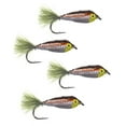 thumbnail image 1 of Señuelos de Pesca duros Zulema con conjunto de plumas Jig Lure Fly 4 piezas Pesca Bass Pike Moscas, 1 of 8