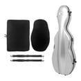 thumbnail image 1 of Estuche para violín de tamaño completo 4/4, correas ajustables, mochila ligera portátil, bolsa de transporte para principiantes, ensayo, viajes al argén, 1 of 8