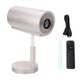thumbnail image 2 of Mini Projector, 5G  , Voice Control 4K 1080P Smart Portable Projector, 180 Rotatable Smart Projector for Home Theater, Phone, TV Stick, Laptop, 2 of 7