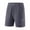 Gray, variant on KIHOUT Men's Ice Silk Performance Running Shorts - 78% Nylon 22% Spandex, Quick-Dry Breathable Fabric, Zippered Pocket, Reflective Detail for Gym, Outdoor, and Casual Wear