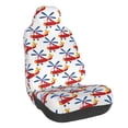 thumbnail image 1 of Wukai Cartoon Helicopter Full Set Car Seat Covers with Soft Padding Universal Auto Front Seats Protector and Cushion Mat, 1 of 5