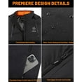 thumbnail image 3 of THBYQK 21 Heated Zones Heated Vest, with 40000mAH 7.4V Battery Pack Heated Vest for Men & Women, 5 in 1 Smart Controller, 3 of 7