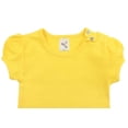 thumbnail image 3 of Lilax Camiseta Básica De Manga Corta Con Cuello Redondo Para Bebé Niña 12-18 Meses Amarillo, 3 of 5