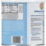 (2 pack) Earths Best Organic Milk Drink Powder Toddler Formula with Iron - DHA, 21 oz Canister
