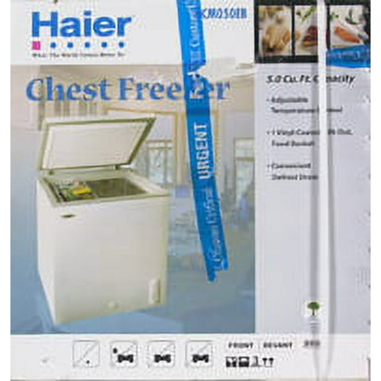 5.1 Cu. Ft. Chest Freezer - HF50CM23NW - Haier Appliances
