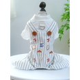 thumbnail image 1 of 1pc Pet Clothes For Small And Medium Dogs And Cats, Corduroy Comfortable And Cute Four-Legged Overalls, 1 of 4