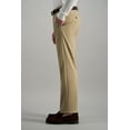 thumbnail image 4 of Haggar Men's Cool 18® Pro Solid Flat Front Pant Straight Fit HC00285, 4 of 8