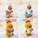 thumbnail image 3 of Peluche WAKSUN Capybara con 10 prendas y accesorios de 26 cm, 3 of 7