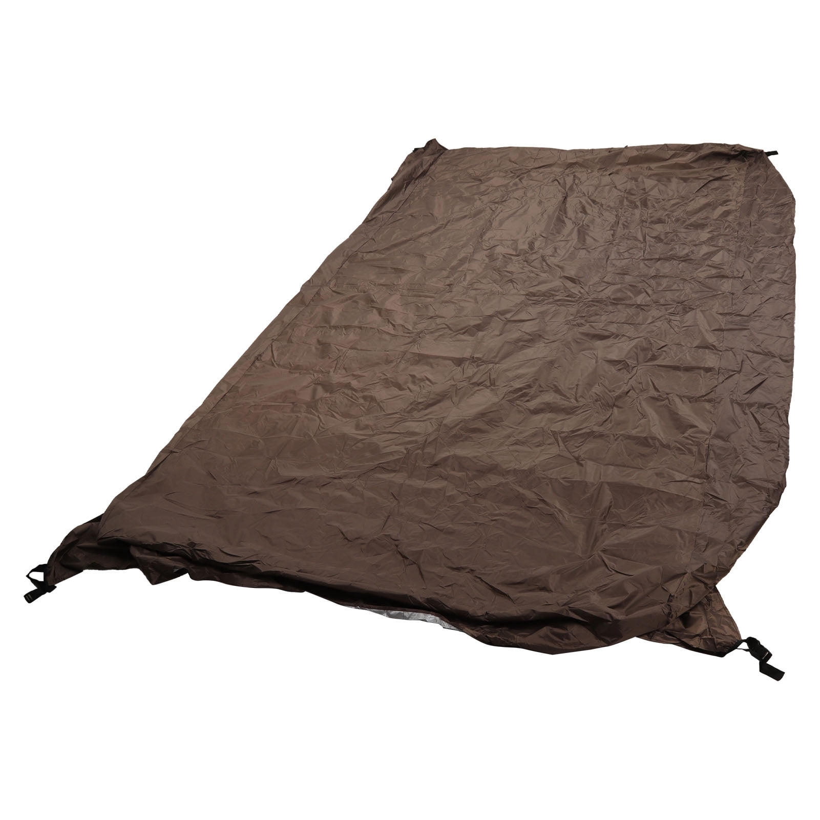 Rupoun Professional Brown Ping Pong Table Cover, 110x60x28.7 Inches / 280x153x73 cm Outdoor Waterproof Dustproof Table Tennis Protective Cover with Silver Coating