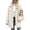 White, variant on Women Corduroy Shacket Button Down Shirts Long Sleeves Jacket Coat Loose CasualSide Pockets Lapel Fall Clothes White 2XL