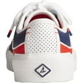 thumbnail image 4 of Women's Sperry Top-Sider Soletide Sneaker Blue/Red Perforated Action Leather 9 M, 4 of 6