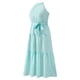 thumbnail image 5 of SAYOO Vestido de mujer, patrón de rayas, cuello halter, sin mangas, con lazo en la cintura, falda de una pieza para mujer SAYOO Casual, 5 of 9
