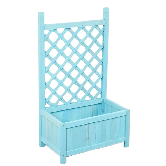 Fence Balcony Partition Flower Pot Racks Outdoor Courtyard Plant Shelves Terrace Decorative Flower Stand Climbing Pergola Rack
