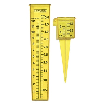 Springfield 2-In-1 Sprinkler Gauge and Rain Gauge