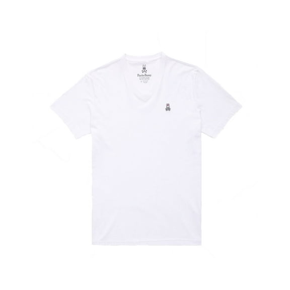 Psycho Bunny Classic V-Neck Men's Tee Shirt Small