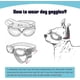 thumbnail image 5 of Dog Goggles Anti-UV Dog Sunglasses,Pet Goggles with Adjustable Straps for Cats Small Dogs-Pink, 5 of 5