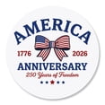 thumbnail image 5 of Current 250th Anniversary Rolled Sticker, Set of 252, 4 Whimsical Designs, 1.75" Diameter, Printed in the USA, Great for Cards, Gifts, Stationary, and More, 5 of 7