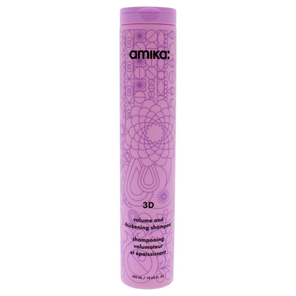 3D Volume and Thickening Shampoo by Amika for Unisex - 10 oz Shampoo