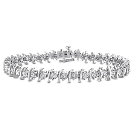 Everly Women's Diamond Sterling Silver Tennis Bracelet