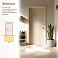 thumbnail image 3 of ODIKA 6'x6' Machine Washable Non-Slip Area Rug, Ombre Accent High Traffic Rug, Pink, 393231, 3 of 7