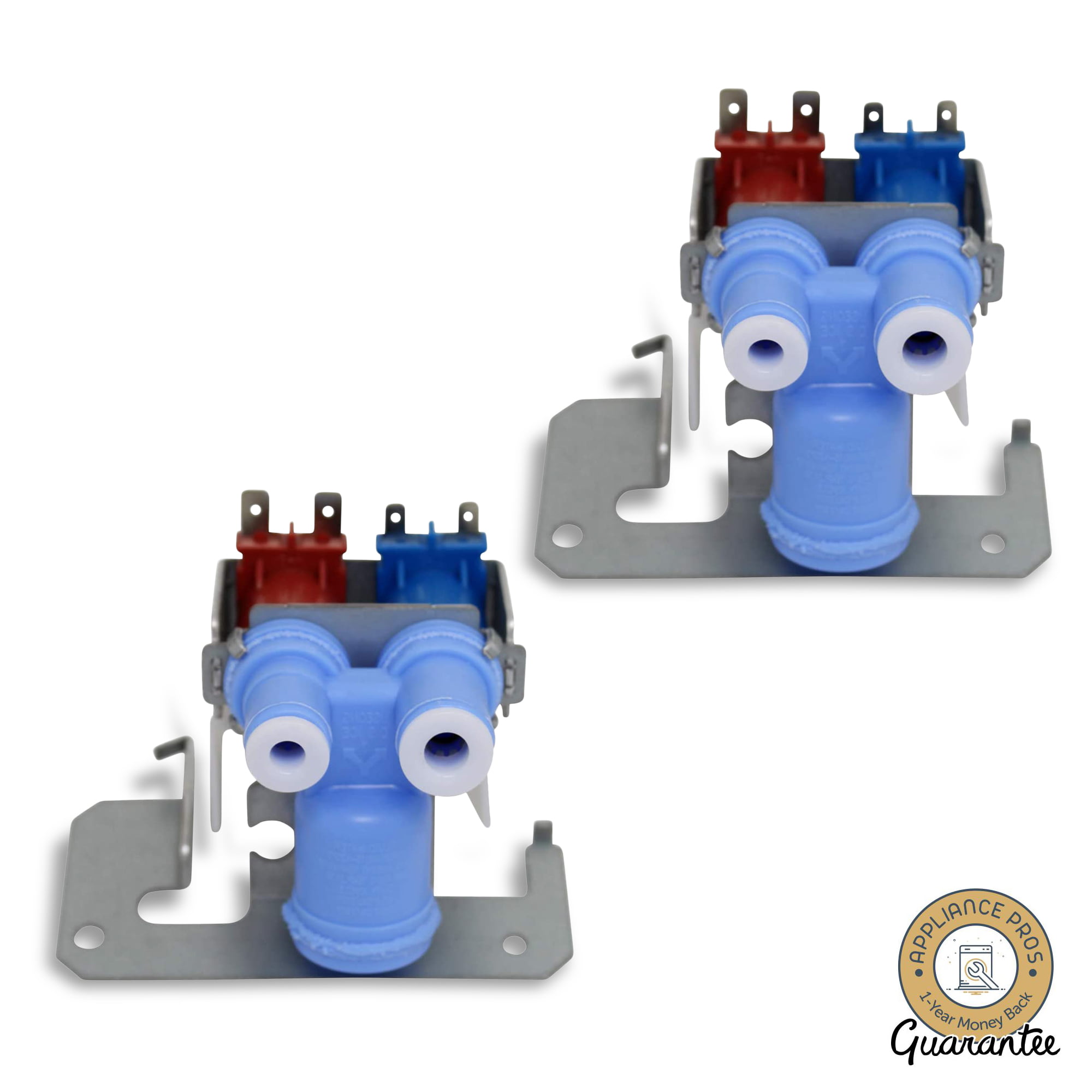 2-Pack Appliance Pros GE Refrigerator Water Valve Replacement For WR57X10032