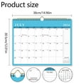 ⚡ Big Sale ! Chziua 2025 Wall Calendar 18 Monthly Wall Calendar From